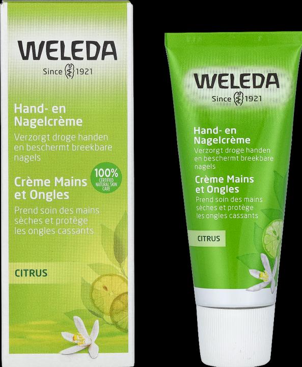 Actual product image Weleda Citrus Hand And Nail Cream (50 ml)