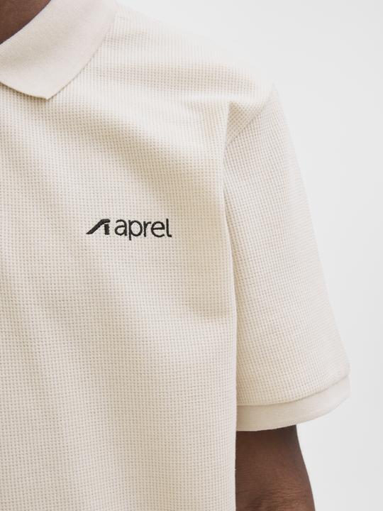Actual product image Aprel Einfarbig Polokragen Poloshirt Poloshirt (XL)