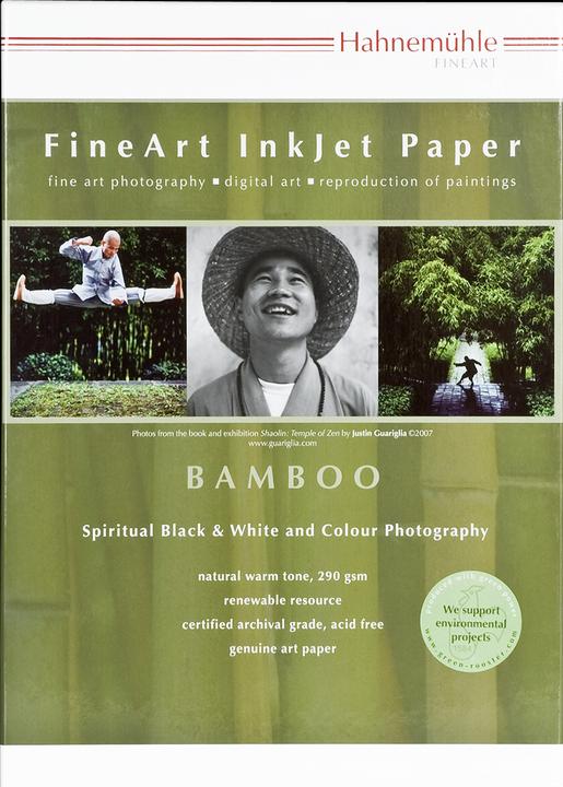 Productafbeelding Hahnemühle Bamboe A 3+ 290 g, 25 vellen, natuurlijk wit (290 g/m², A3+, 25 x)