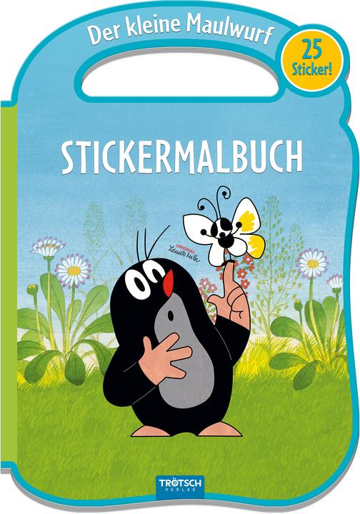 Immagine prodotto Libro da colorare con adesivi "La piccola talpa