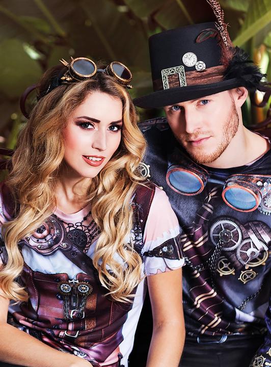 Produktbild Boland Steampunk Brille Cyberpunk