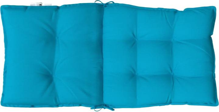Actual product image VidaXL Low backrest cushions 4 pcs. Oxford fabric (100 x 50 x 7 cm)