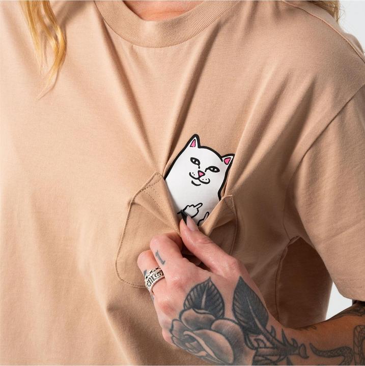 Immagine prodotto RipnDip Maglietta Lord Nermal Cropped Baby Pocket Donna (L)
