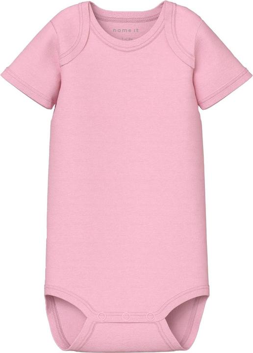 Name it Kurzarm-Body Pink Teddy 2er Set Gr. 62 (62)
