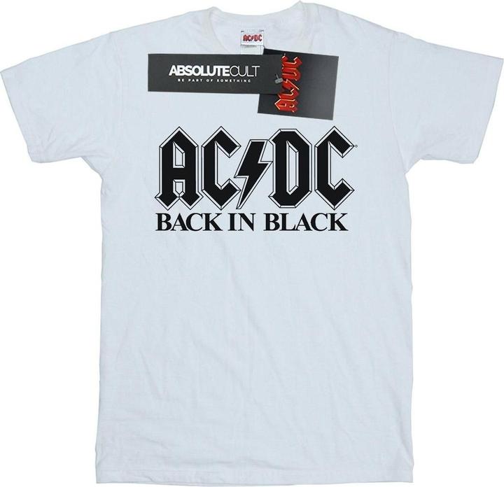 AC/DC Jungen Back in Black Logo TShirt