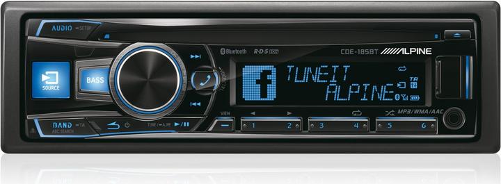 Actual product image Alpine Cde-185bt