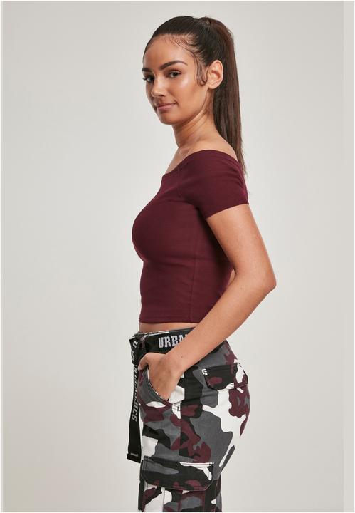Immagine prodotto Urban Classics Ladies Off Shoulder Rib Tee (S)