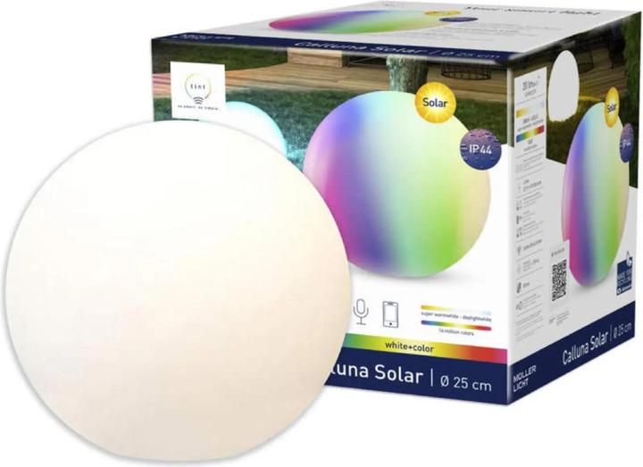 Immagine prodotto Müller Licht tinta Calluna Solar 25 cm, bianco+colore (20 lm, IP44)