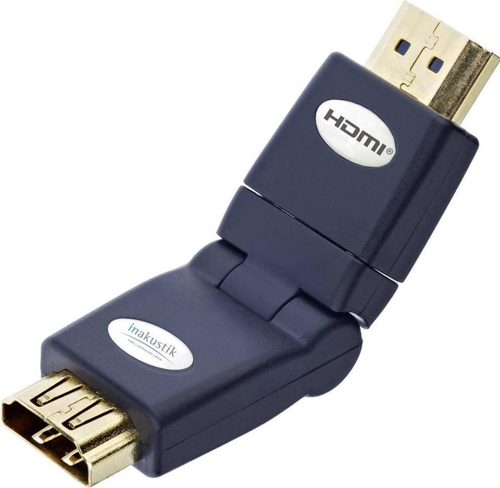 Produktbild Inakustik Winkeladapter 360° HDMI zu (HDMI, 6 cm)