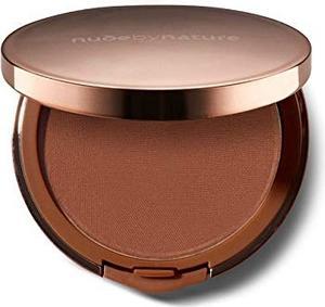 Actual product image by Nature Flawless Pressed Powder Foundation C8 Chocolate (C8 Chocolate)