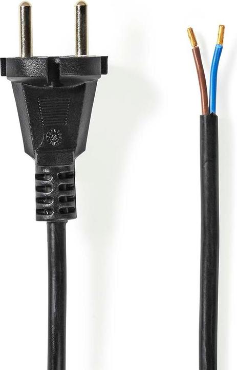 Image du produit Nedis Câble d'alimentation pour aspirateur | 7.00 m | CEE 7/17 | 250 V AC | 16 A | Noir | PVC (7 m)