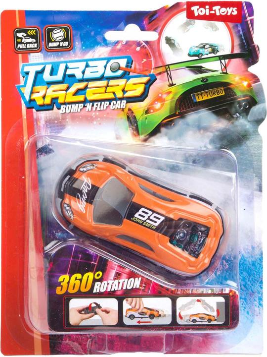 Productafbeelding Toi-Toys Turbo Racer Stunt Auto Bump N Flip