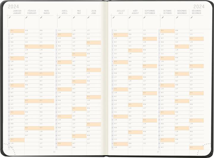 Produktbild Rhodia Webplanner 2024 (10 x 15 cm)