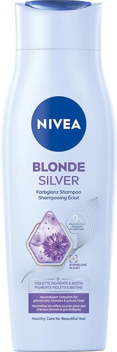 NIVEA Blond Silver Shampoo Fl 250 ml (250 ml, Flüssiges Shampoo)