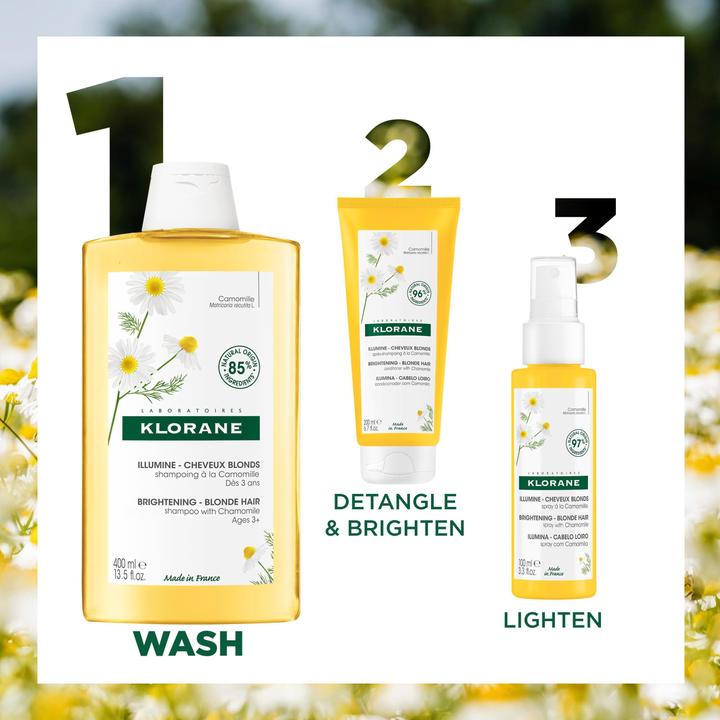 Actual product image Klorane Camomille organic shampooing (400 ml, Liquid shampoo)