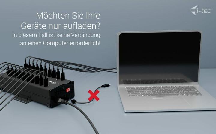 Produktbild i-tec CACHRGHUB20C (USB-C, 20 Ports)