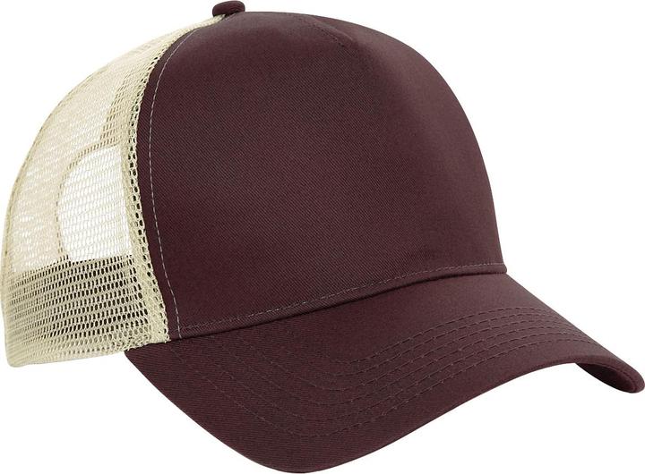 Produktbild Beechfield TruckerBaseballkappe mit Netzeinsätzen (2 StückPackung) (One Size)