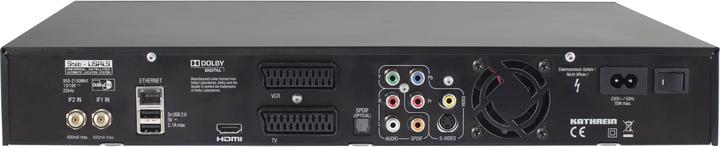 Produktbild Kathrein UFS 925sw/ 1TB, HD+ SCHWARZ, Twin-DVB-S2-Tuner (1000 GB, DVB-S2)