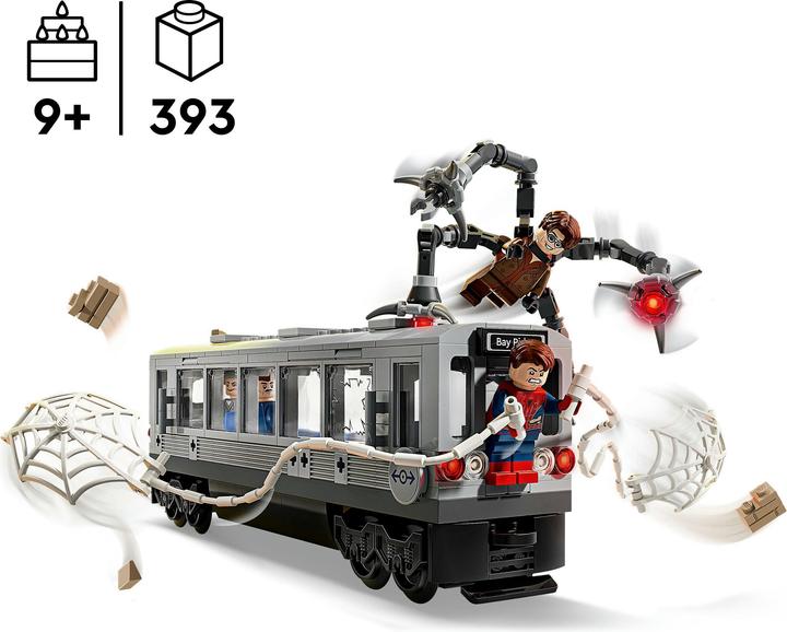 Immagine prodotto LEGO Spider-Man vs. Doc Ock: Showdown in der U-Bahn (76321, LEGO Marvel)