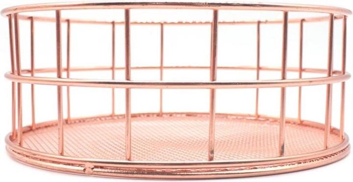 Vanessa Beauty Beauty Organizer round #rosegoldcollection