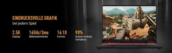 Produktbild ASUS TUF Gaming A16 RTX 4060 (16", AMD Ryzen AI 9 HX 370, 32 GB, 1000 GB, DE)