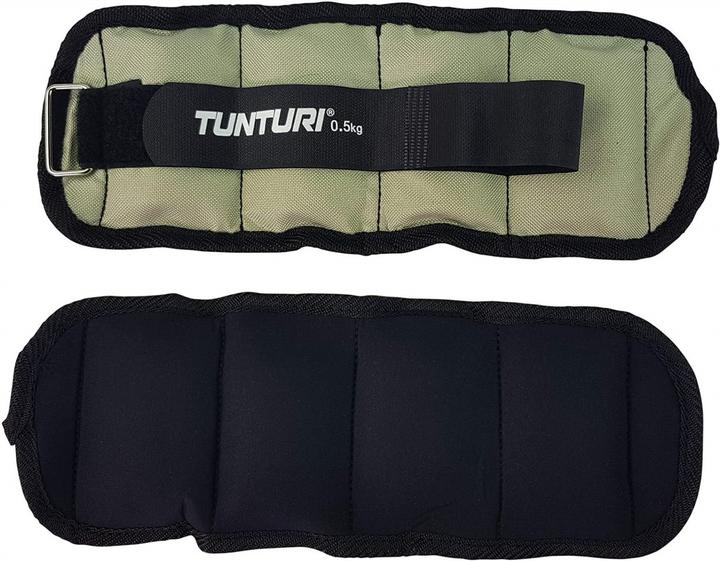Actual product image Tunturi Set Arm & Bein Gewichtmanschetten (2 x 0.5 kg)