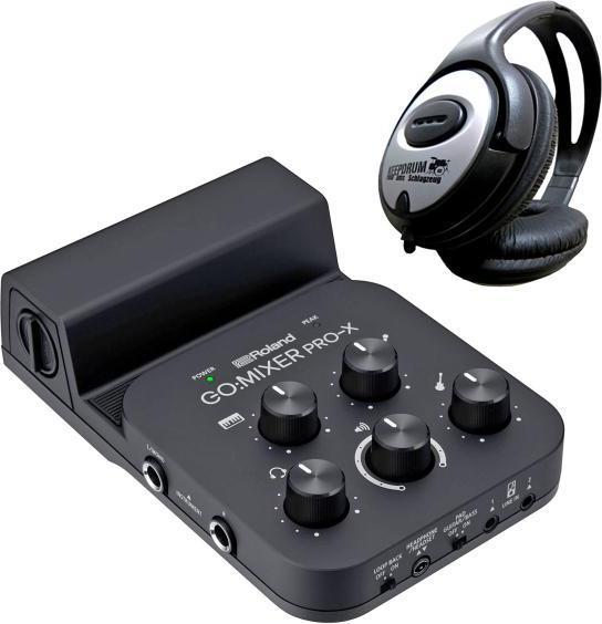 Produktbild Roland GO Mixer Pro-X Audio-Interface mit Kopfhörer