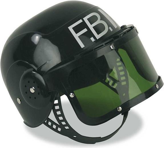 Actual product image FBI helmet
