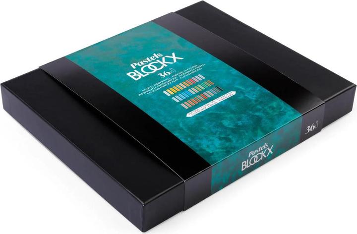 Actual product image BlockX Wooden box 36 pastels (36 x)