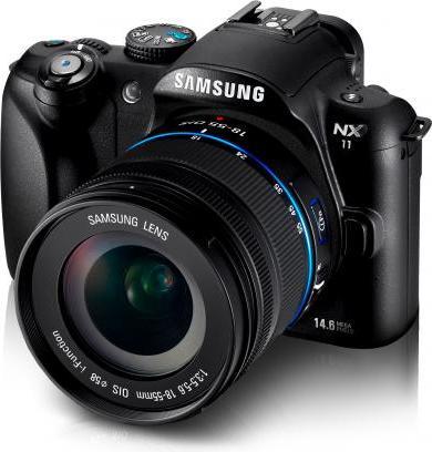 Produktbild Samsung NX11, 14.6 MP, HD-Movies, 18-55mm II OIS Kit