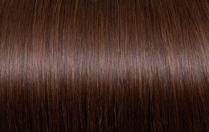 Seiseta Free Extensions Glatt 33 helles Mahagonibraun 50/55 cm (33 helles Mahagonibraun, 55 cm)
