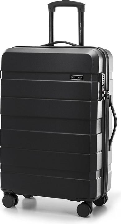 Wittchen Comodo Line Hartschalenkoffer-Set 3-teilig (39 l, Hand luggage (up to 50 litres), M (50 - 90l), L (90 - 115l))