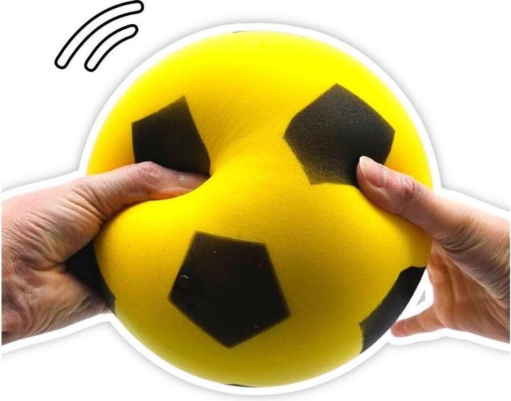 Actual product image Alldoro Foam Ball Size 4, Ø 20 cm, Yellow