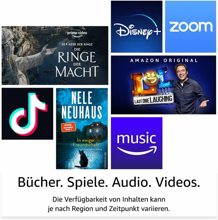 Actual product image Amazon Fire HD 8 (2022) incl. Alexa (WLAN only, 8", 32 GB, Blue)