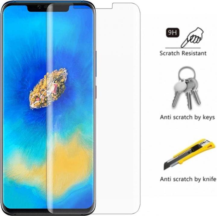 Immagine prodotto Screenguard Huawei Mate 20 Pro Pellicola protettiva in vetro Custodia Design amichevole (1 Pezzo/i, Mate 20 Pro)