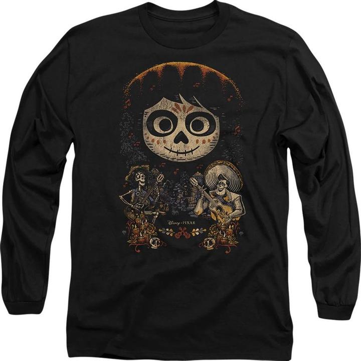 Immagine prodotto La Maison du Coco Maglietta Ernesto Miguel Hector Poster Dipinto con Teschio Adulto Unisex (S)