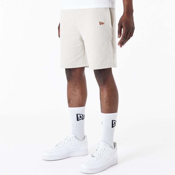 Actual product image New Era French Terry Shorts Los Angeles Dodgers stone (XXL)