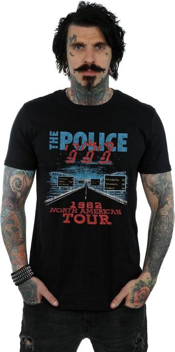 Immagine prodotto The Police North American Tour V2 Maglietta Uomo (S)