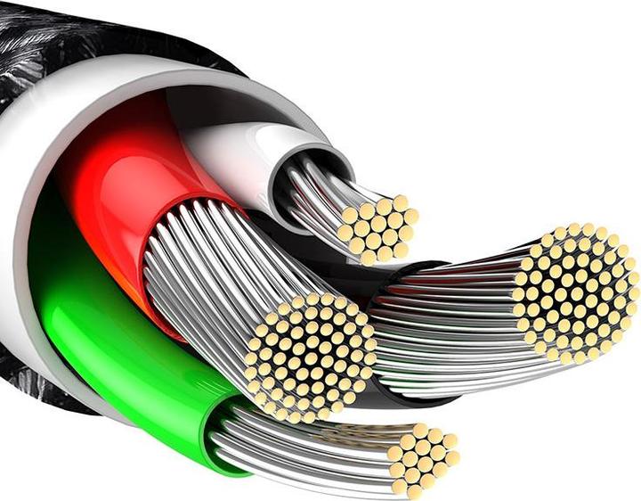 Actual product image Baseus Tungsten Gold Series (2 m, USB 2.0)