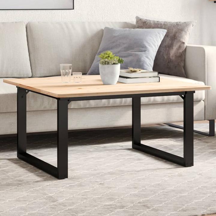 Actual product image VidaXL Coffee table legs O-frame cast iron