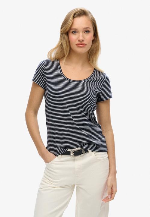Actual product image Superdry Scoop Neck Tee (16)