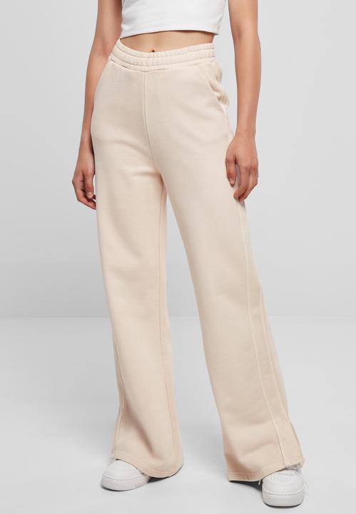 Actual product image Urban Classics Ladies Heavy Terry Garment Dye Slit Pants - 19389 (3XL)