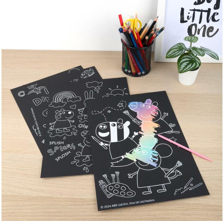 Produktbild Undercover Peppa Pig KratzbildSet