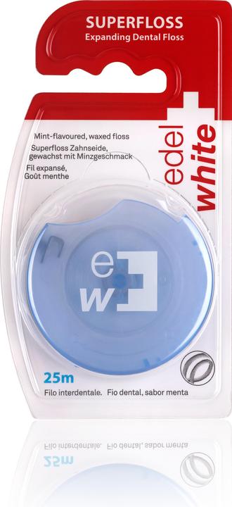 Produktbild Edel + White Expanding Superfloss Zahnseide 25m (25 m)