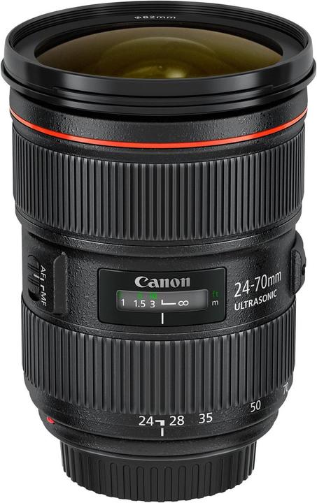 Canon EF 24-70mm f/2.8 L II USM (Canon EF, Plein format)