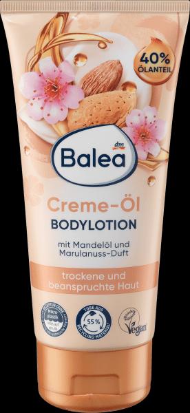 dm Balea Creme-Öl Bodylotion Mandelöl (Körpercreme, Körperöl, 200 ml)