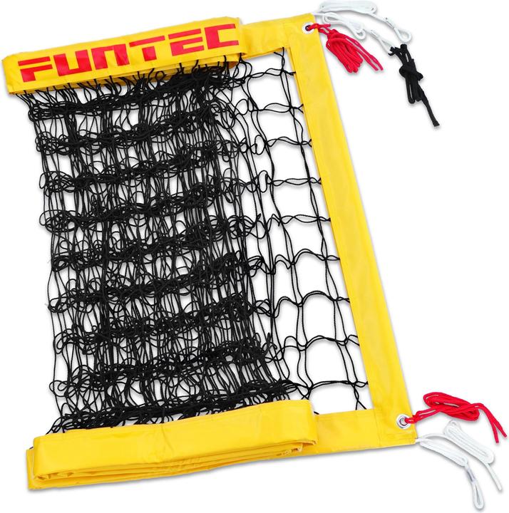 Productafbeelding Funtec Pro Beach Net Plus, 8,5 M, Voor Permanente Beachvolleybalnetten, Met Extra Sterke Zijstukken