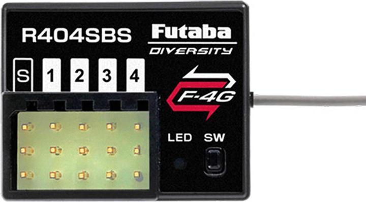 Produktbild Futaba T10PX F-4G 2.4 GHz+ R404SBS Car System