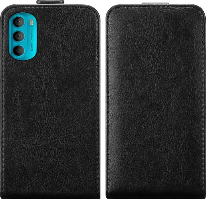 Actual product image Cadorabo Flip like Invis cover (Motorola Moto G71 5G)