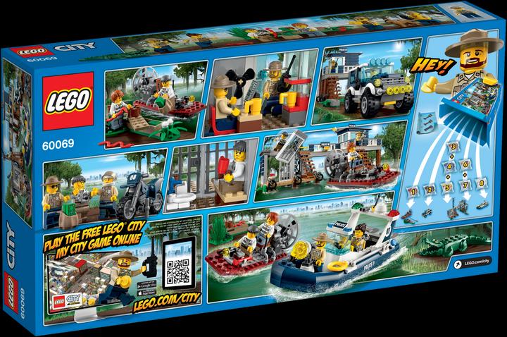 Produktbild LEGO Polizeiwache im Sumpf (60069, LEGO City)